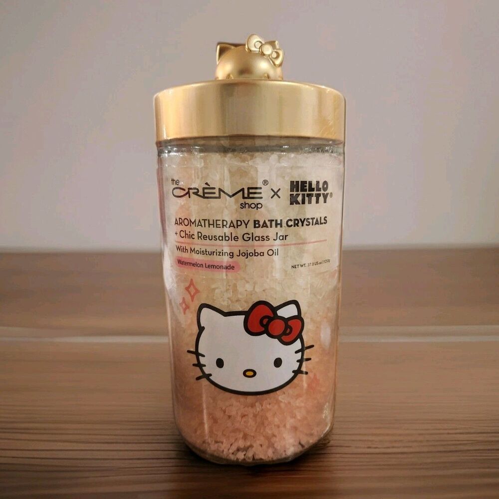 New Hello Kitty Bath Crystals The Crème Shop Watermelon Lemonade Aromatherapy